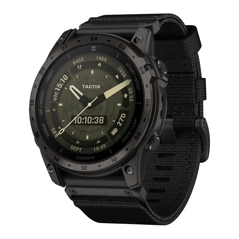 Relógio Garmin Tactix 7 AMOLED 51 mm preto