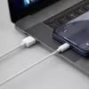 Cabo para telemóvel Baseus TZCALZJ-02 branco 1,5 m USB A Lightning
