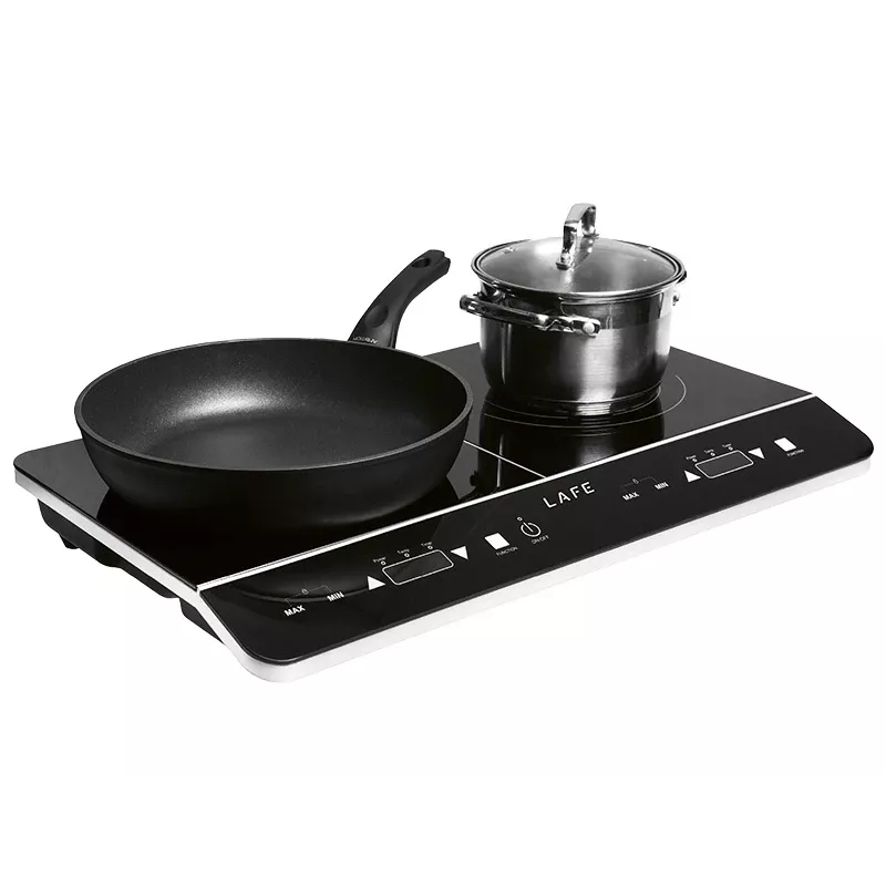 Placa de cozinha Lafe DuoChef CIY002, 2 zonas de cozedura, controlo tátil