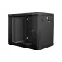 Rack de parede LANBERG 9U (600×450×507 mm) IP20, carga máx. 60 kg, preto