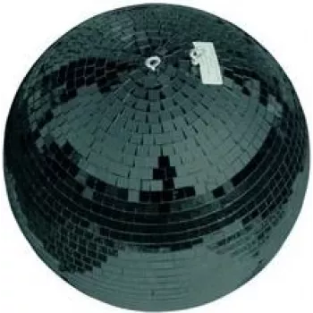 Bola de discoteca EUROLITE 30 cm preto – modelo 50120058, bola espelhada para iluminação de palco e festas