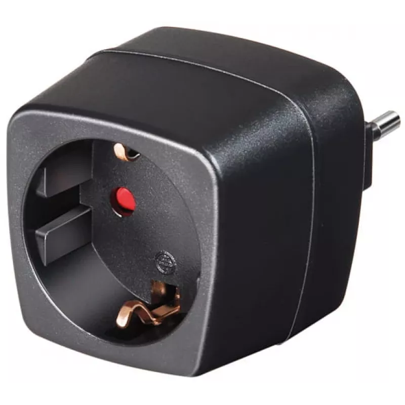 Adaptador de rede/inversor Brennenstuhl 1508470 – para interiores, entrada 250 V, 10 A, preto
