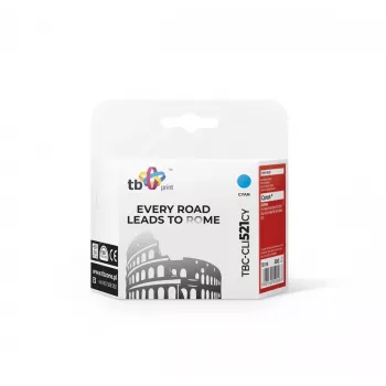 Cartucho de tinta TB compatível com Canon CLI-521C 100% novo
