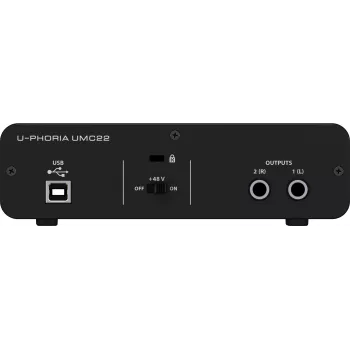Behringer UMC22 Equipamento musical complementar Pré-amplificador para concerto/estúdio