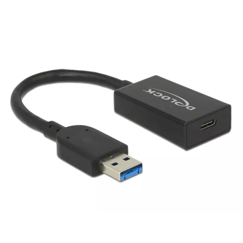 Cabo USB DeLOCK 65698 USB 3.2 Gen 2 0,15 m USB A USB C preto