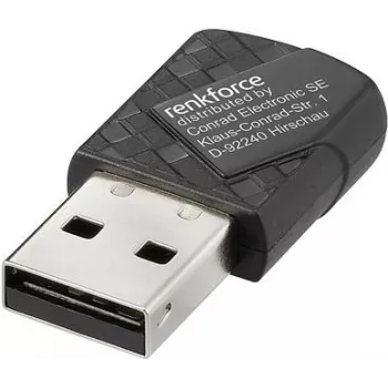 Renkforce RF-WFBTA-200 adaptador WLAN-Bluetooth USB 886 Mbit/s (RF-6735678)