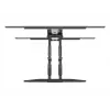 Suporte de parede para TV ART para LCD/LED 40–75 polegadas até 45 kg, inclinável e orientável, altura 52–380 mm, máx. VESA 600x400