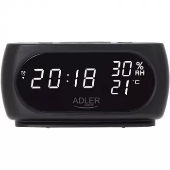 Adler AD 1186 despertador despertador digital preto