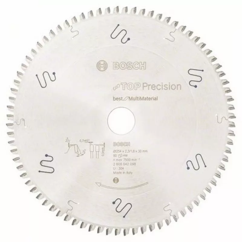 Bosch 2 608 642 098 disco de serra 25,4 cm 1 unid.