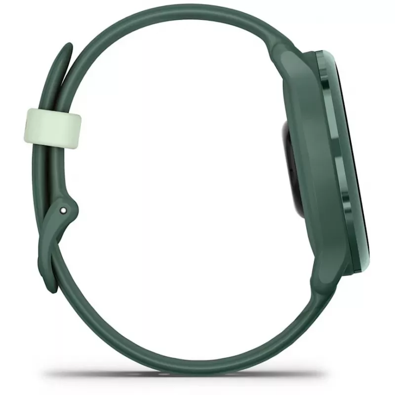 Smartwatch GARMIN vívoactive 6 – relógio desportivo, caixa de alumínio/polímero de 42 mm, AMOLED 1,2 polegadas, GPS, 5 ATM, HR ótico, SpO2, 8 GB, verde