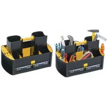 Caixa de ferramentas allit Profi-Tragekasten McPlus Workman 19/62 preta/amarela polipropileno