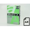 Papel colorido Double A, 80g, A4, 500 folhas, papagaio