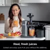 NINJA Cold Press Juicer | Neverclog JC151EU | tipo extrator de sumo a frio | cinzento | 150 W | número de velocidades 1
