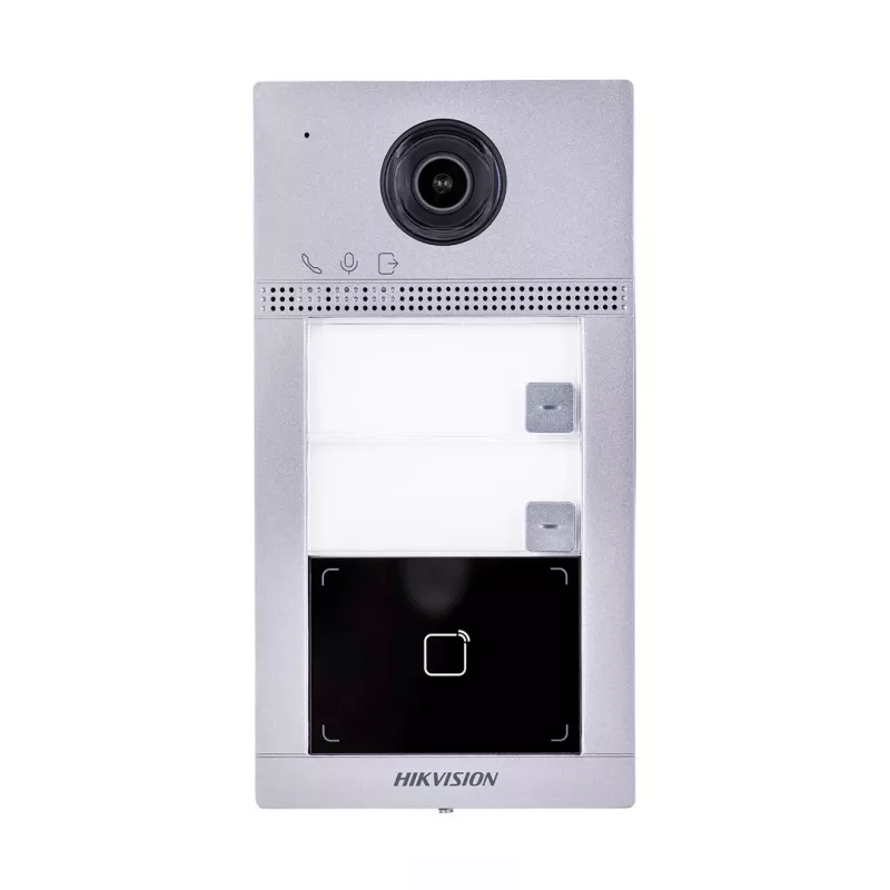 Videoporteiro Hikvision DS-KV8213-WME1(C) 2 MP Cinzento IP65