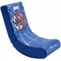 Cadeira gaming de chão X Rocker Marvel Spider-Man azul