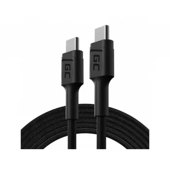 Cabo USB Green Cell KABGC30 USB 2.0 1.2 m USB-C preto