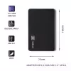 Adaptador para disco rígido QOLTEC 51862 USB 2.0 para HDD/SSD SATA3 de 2,5 polegadas
