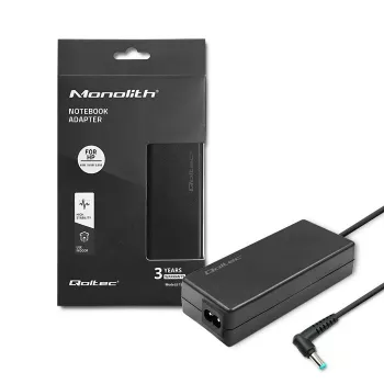 Fonte de alimentação Qoltec 51555 para interiores 65W preto