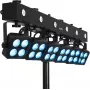 Conjunto de iluminação EUROLITE KLS-180/6 — 6 projetores LED, design compacto