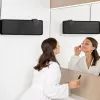 Aquecedor de parede Black & Decker BXWSH2001E 2000W, termostato ajustável, IP22, indicador LED, comando à distância, montagem na parede