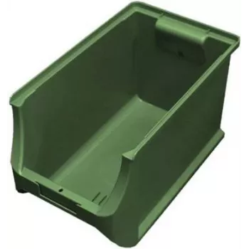 Caixa de arrumação allit ProfiPlus 4H, 205×200×355 mm, verde
