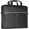 Mala para portátil DEFENDER Lite 39,6 cm (15,6 polegadas) preto/cinzento, poliéster, fecho de correr, pega de transporte, alça removível