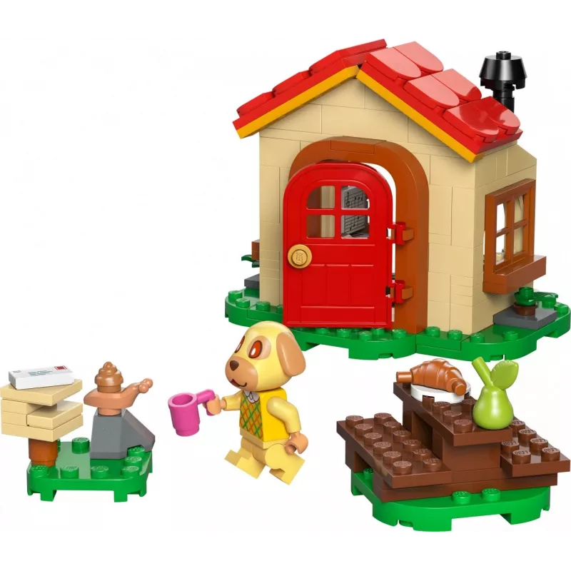 Brinquedo de construção LEGO Animal Crossing Casa Aconchegante 77058, 149 peças, 1 minifigura, tamanho 120×90×70 mm