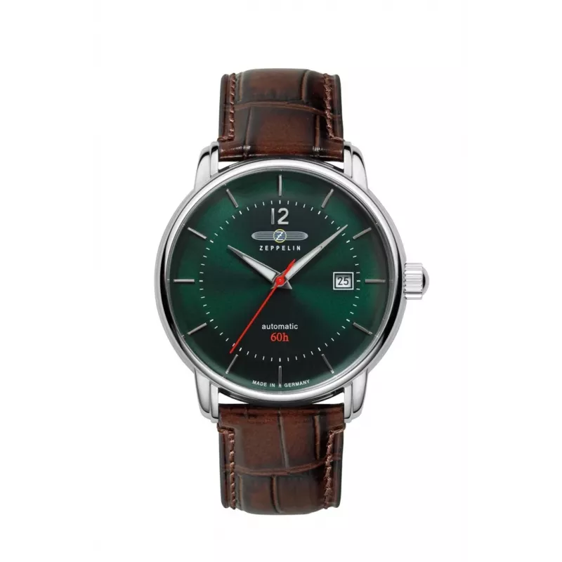 Relógio automático Zeppelin LZ120 Bodensee ZE-8160-4 aço inoxidável resistente à água