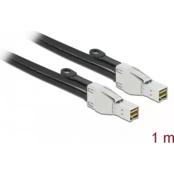 Cabo PCI Express DeLOCK Mini SAS HD SFF-8674 para SFF-8674 1 m