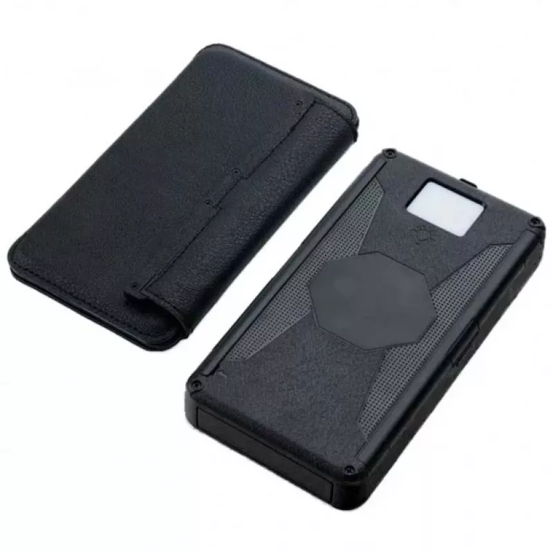 PowerNeed ES20000B painel solar dobrável com power bank, 9 W, 20000 mAh, Li-Poly, 2x USB 2 A, preto