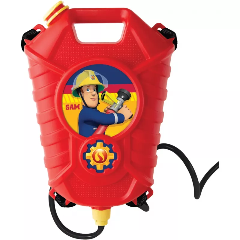 Simba-Dickie Simba Sam mochila de bombeiro para jogo de role-play – acessório de jogo de água