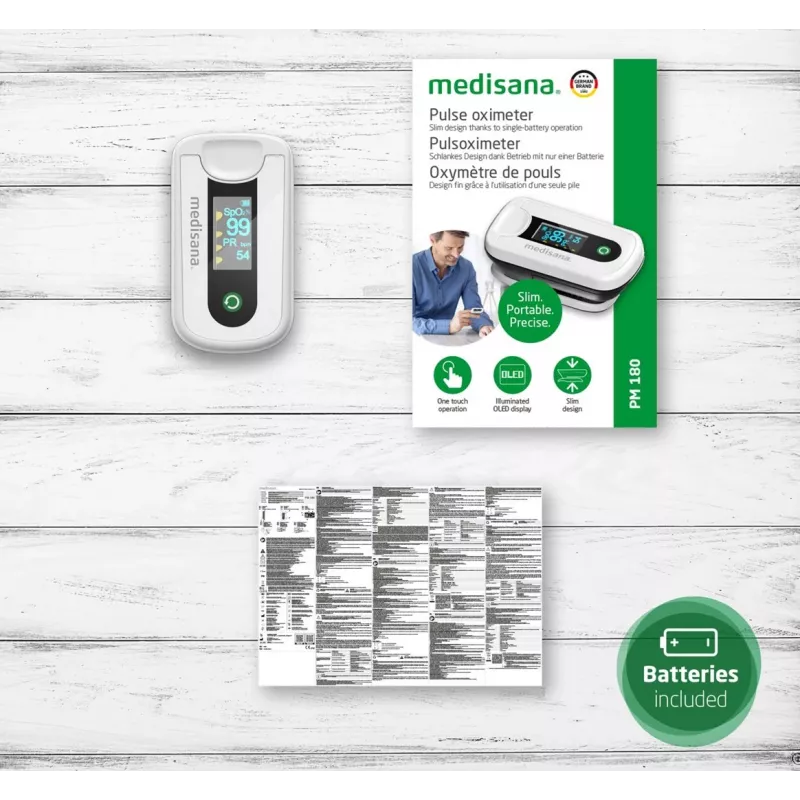 Medisana PM 180 oxímetro de pulso