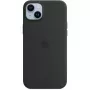 Capa de silicone Apple iPhone 14 Plus com MagSafe – Midnight