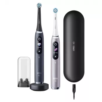 Escova de dentes Oral-B iO Series 9 Duo 2 unid. Preto Onyx/Rosa Quartzo