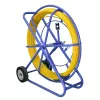 Mola de passagem de cabos Extralink 9mm 250m, fibra de vidro FRP, amarelo