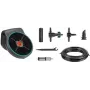 Sistema de rega GARDENA AquaBloom, controlador de rega solar 13300-32 com unidade de controlo alimentada a energia solar para a rega do jardim