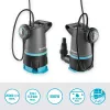 Bomba submersível GARDENA 09018-47 — motor de 550 W para remoção e desvio de água