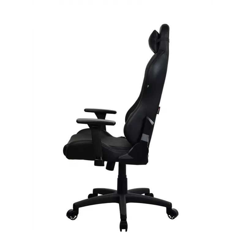 Cadeira gaming Arozzi Torretta SoftPU Pure preta Design ergonómico