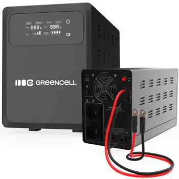 Unidade de alimentação ininterrupta (UPS) Green Cell UPSLPPC500 0,8 kVA 500 W