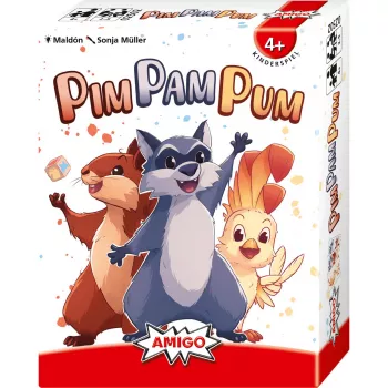 Jogo de tabuleiro AMIGO Amigo Pim Pam Pum modelo 02502