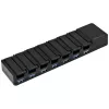 Hub USB 3.1 Gen 1 para desktop SILVERSTONE SST-UC03B-PRO – 7 portas USB