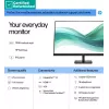 RENEW SILVER Monitor HP 327pf Series 3 Pro FHD - 27 polegadas 1920x1080 FHD 250-nit 100Hz AG, IPS, HDMI/VGA/DisplayPort, inclinável, 1 ano de garantia
