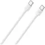 Cabo USB RealPower 404306 USB 2.0 1 m USB-C Branco
