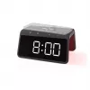 WCACQ30BK, despertador digital, retangular, preto, acrilonitrilo-butadieno-estireno (ABS)