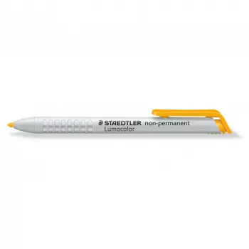 Marcador permanente Staedtler Lumocolor 768 ponta bullet amarelo