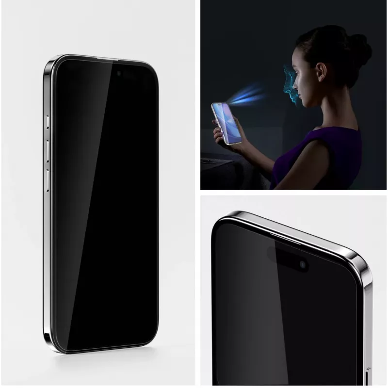 Película protetora de ecrã 4smarts 541201 para iPhone 16 Pro vidro temperado