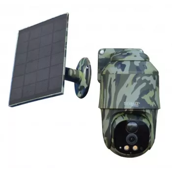 Technaxx 4G PT Dome TX-290 com painel solar