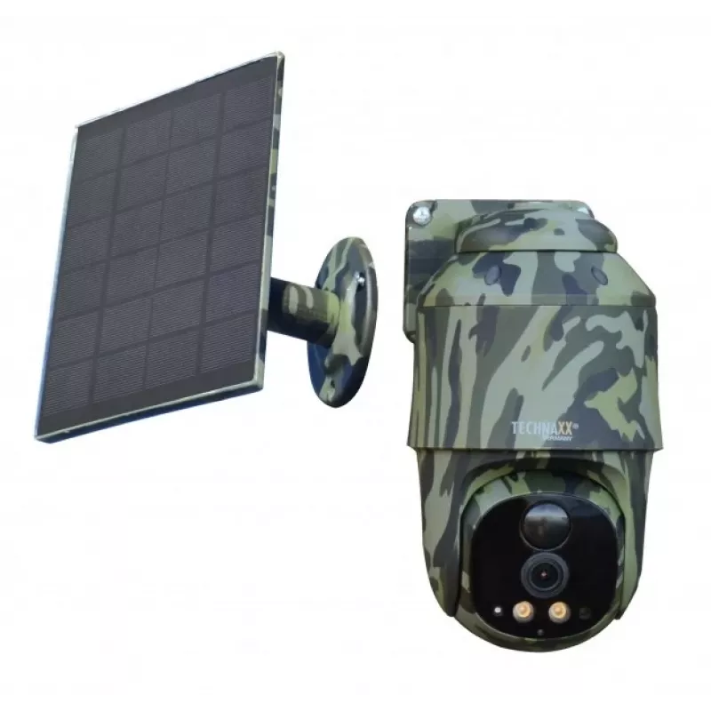 Technaxx 4G PT Dome TX-290 com painel solar