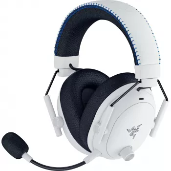 Headset Razer SchwarzShark V3 Pro com fios sem fios Bluetooth Branco