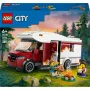Brinquedo de construção LEGO City Autocaravana de aventura 60454, 385 peças, altura 80 mm, para crianças a partir de 6 anos